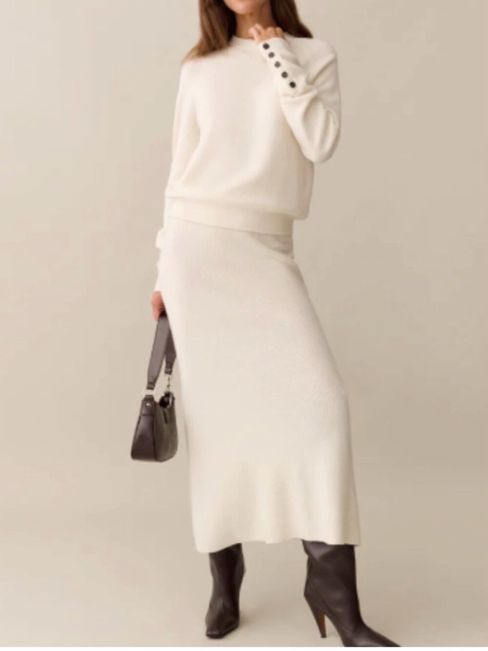 O.p.t 100% Wool Skirt Small